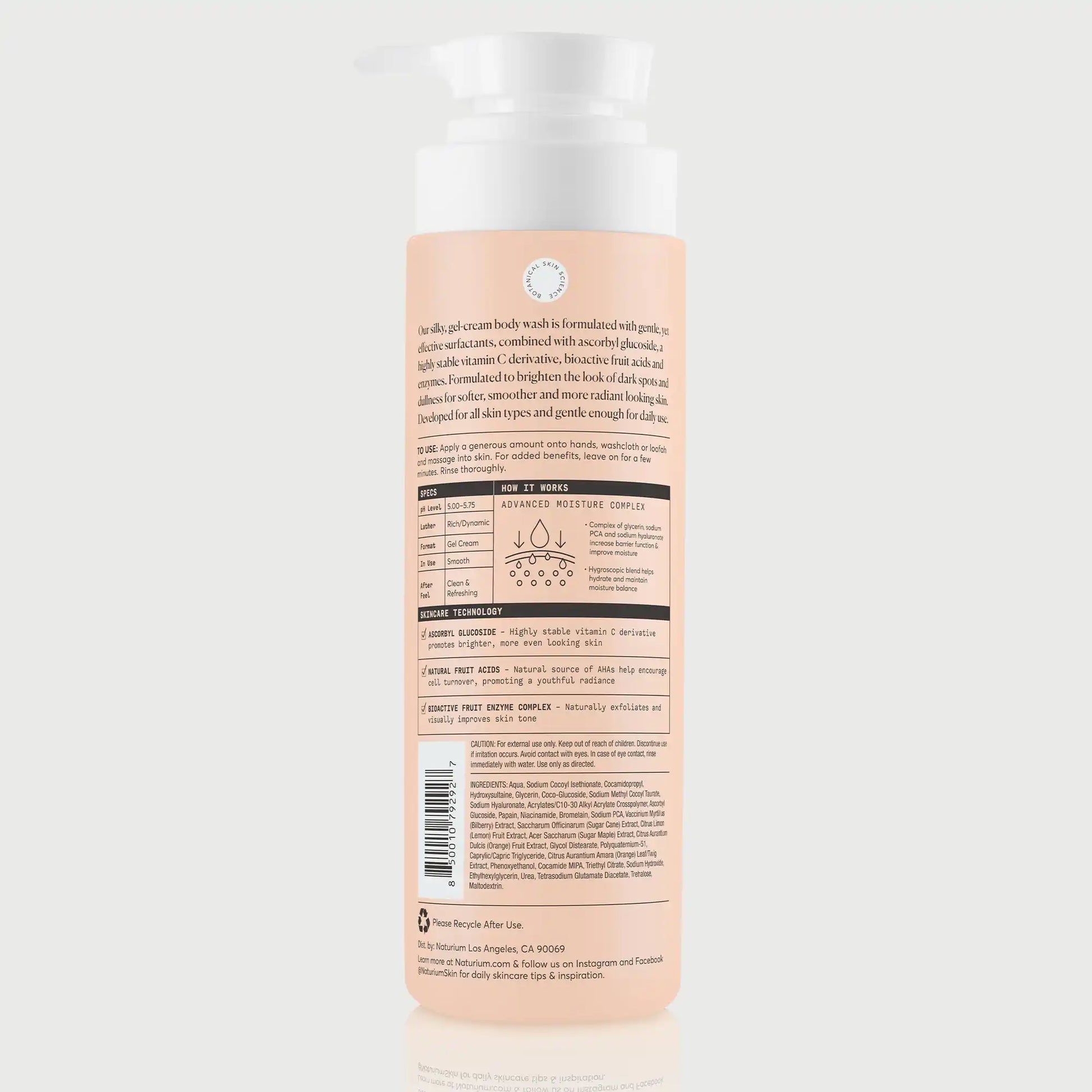the-brightener-vitamin-c-brightening-body-wash-q3 NATR-The-Brightener-Body-Wash_back.webp